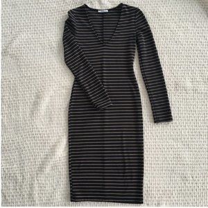Zara Trafaluc Bodycon Midi Dress